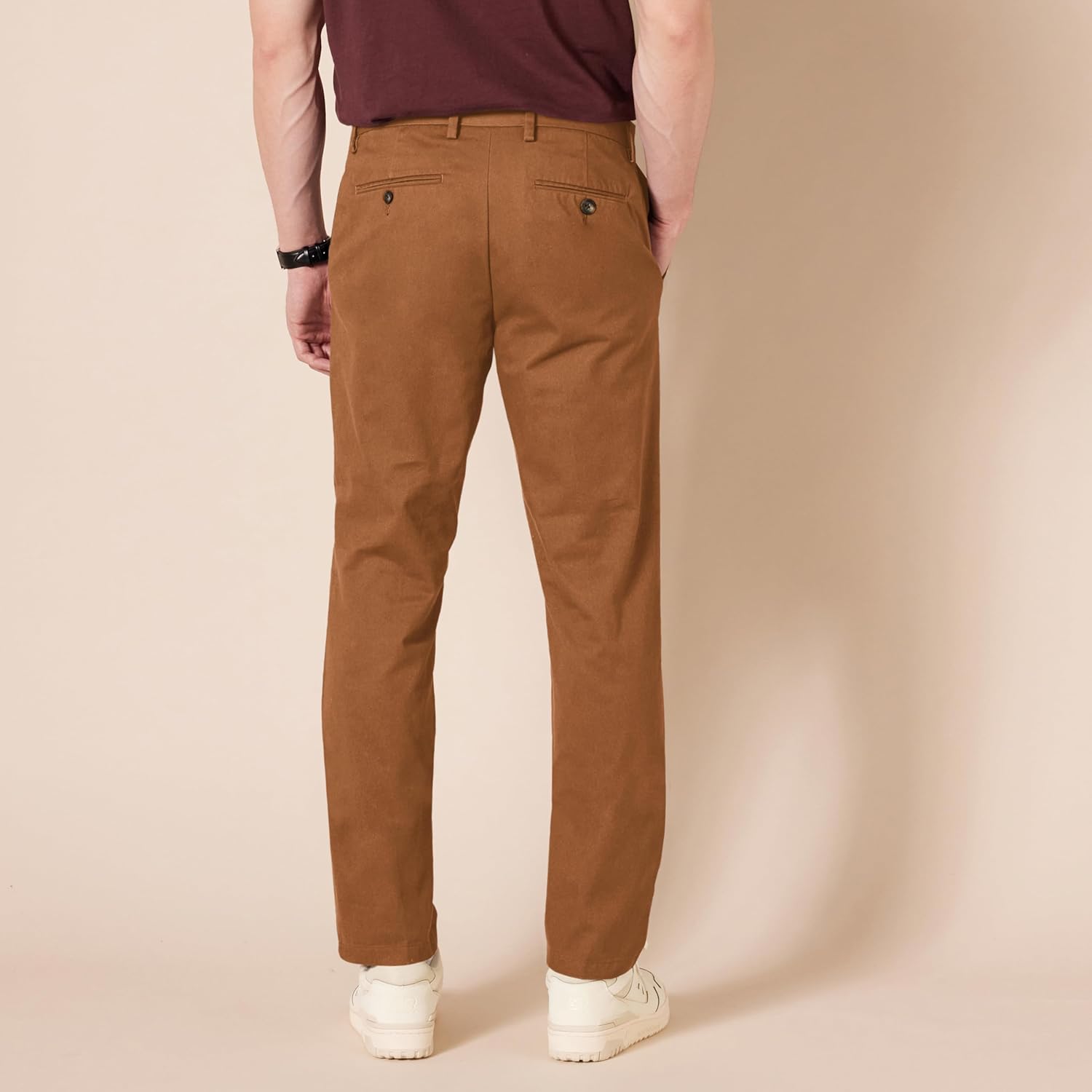 Thumbnail 1 de Amazon Essentials men’s Slim Fit wrinkle-resistant flat-front work chino trousers