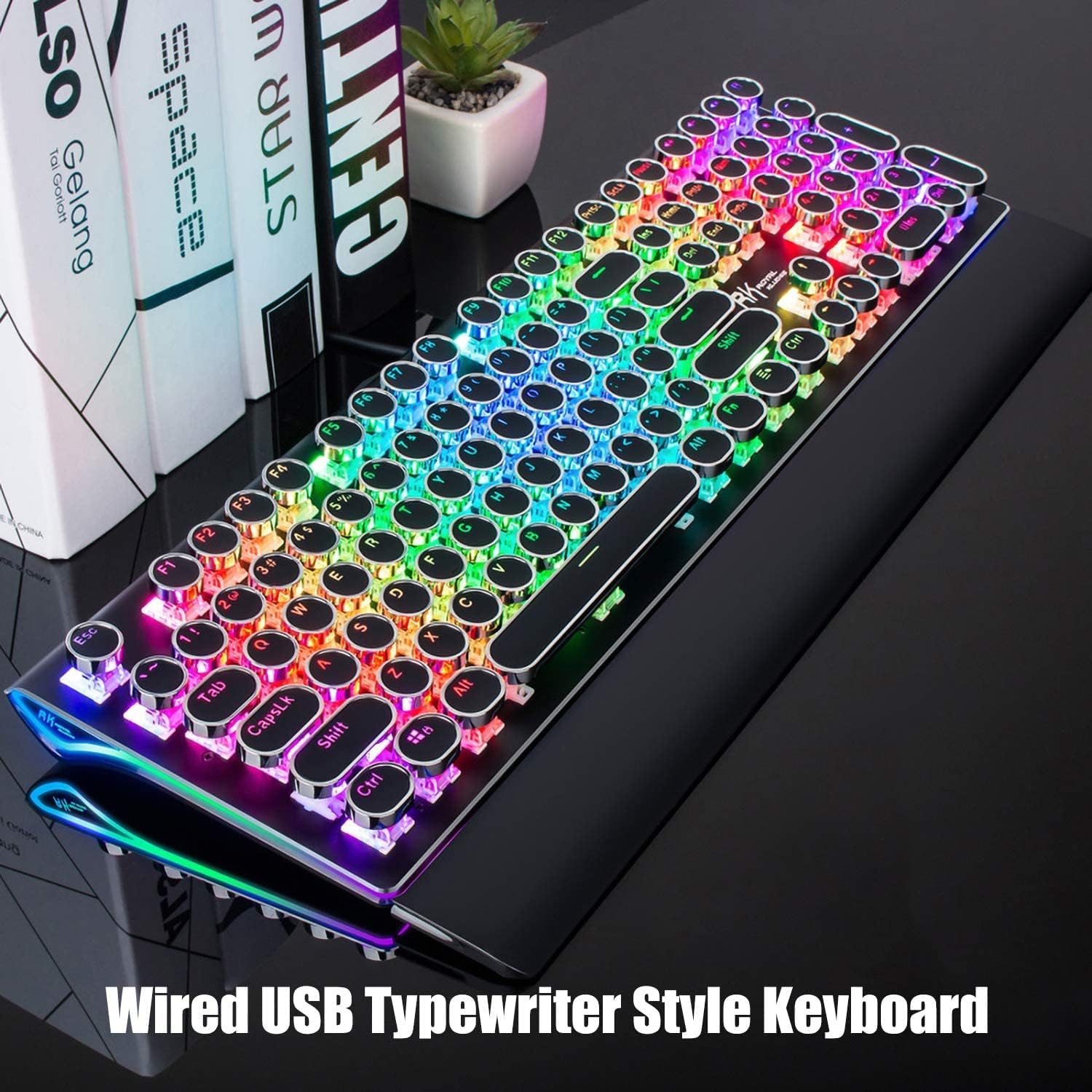 Detalle 2 de RK ROYAL KLUDGE S108 Typewriter Keyboard 108-key ⌨