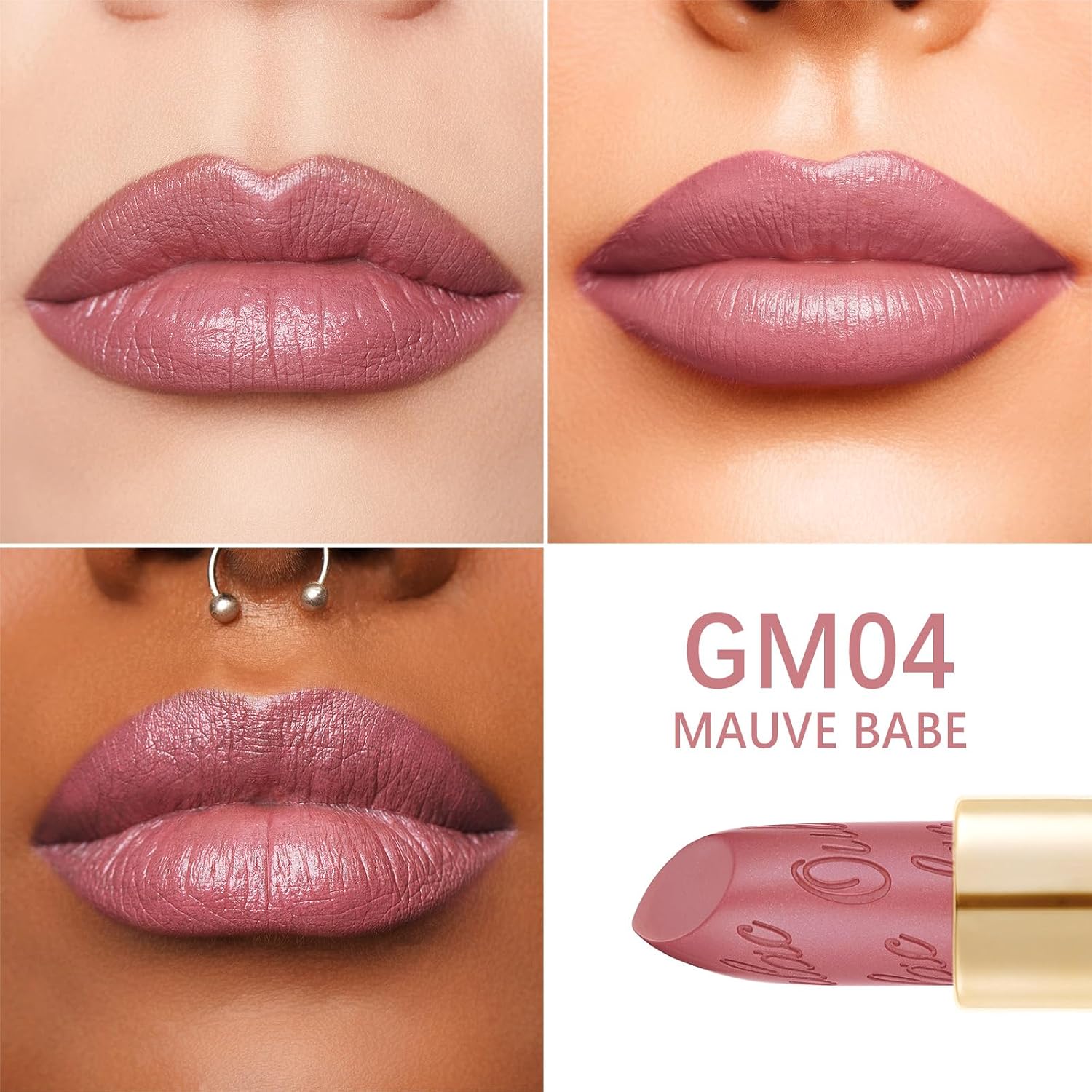 Thumbnail 2 de OULAC Rossetto opaco metallico 4,3 g Mauve Babe