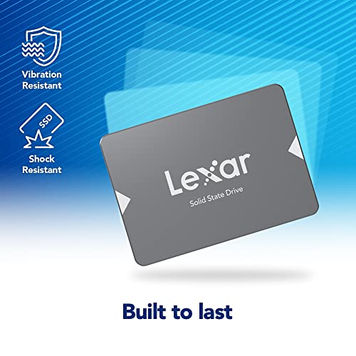 Detalle de Lexar NS100 256GB SSD 2,5" SATA III 6Gb/s — Prestazioni affidabili per laptop e desktop