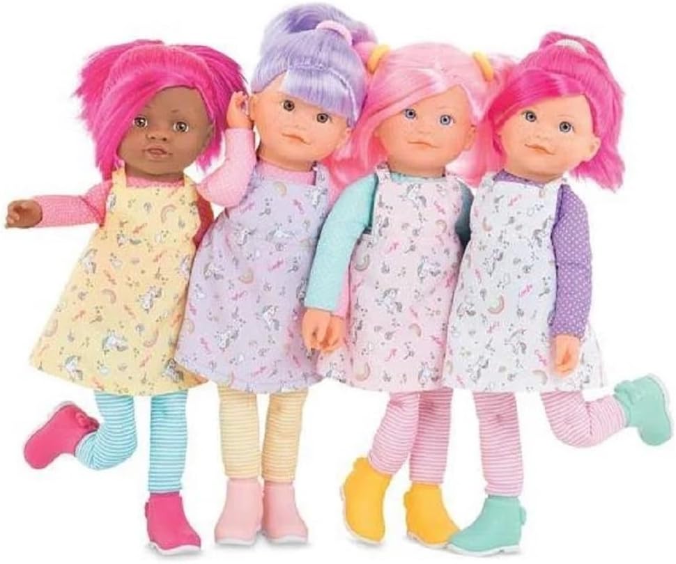 Detalle 2 de Corolle Mes Rainbow Dolls Célena, poupée Célena 40 cm (dès 3 ans)