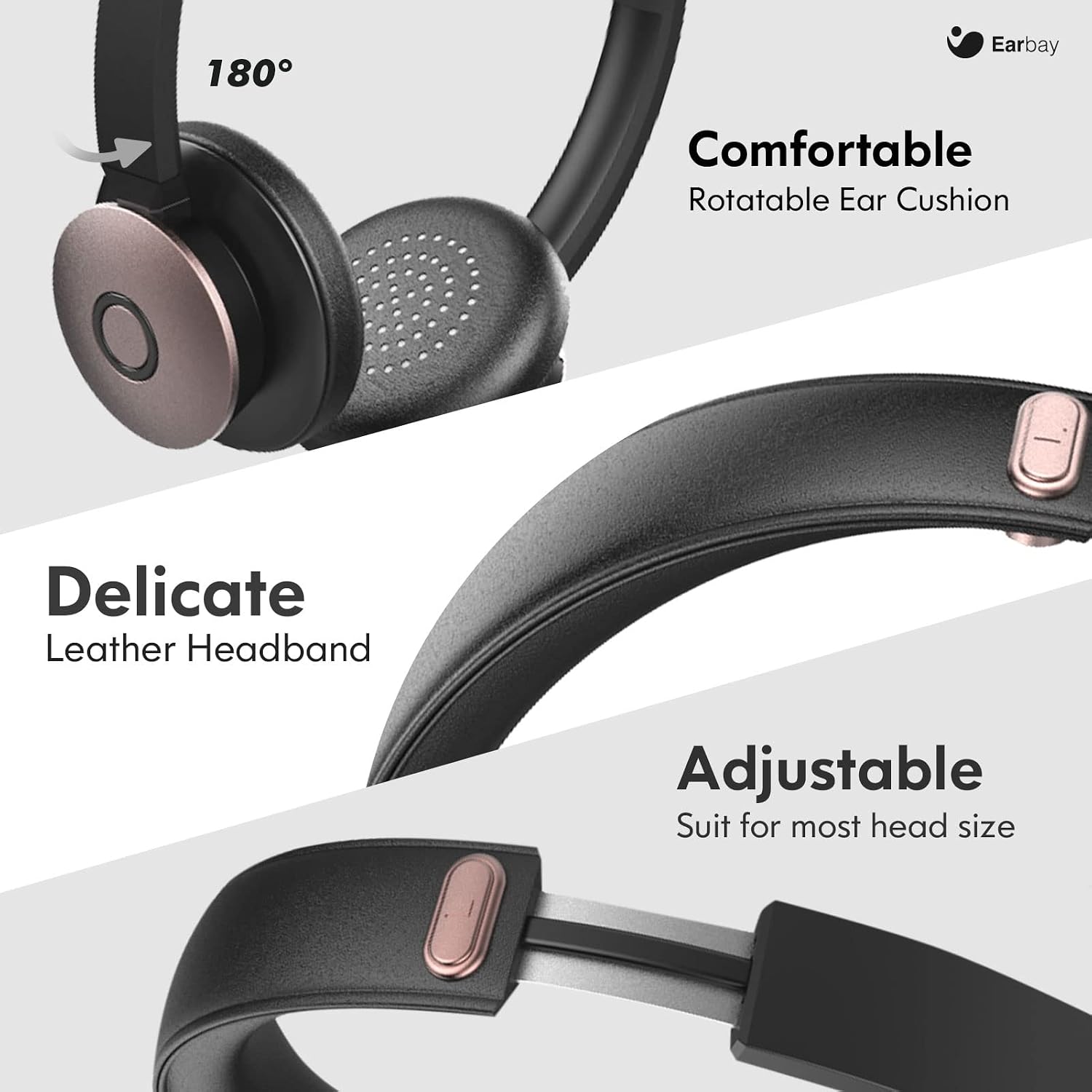 Thumbnail 4 de Earbay Bluetooth Headset with Noise Cancelling
