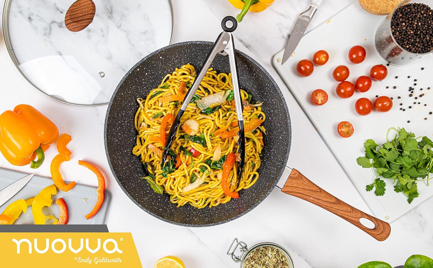 Thumbnail 6 de nuovva Induction Wok Pan 28cm