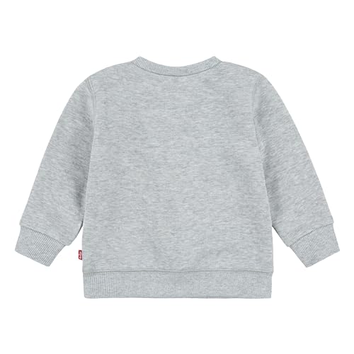 Detalle de Levi's Batwing crewneck sudadera para bebé-niños 18 meses en Grey Heather