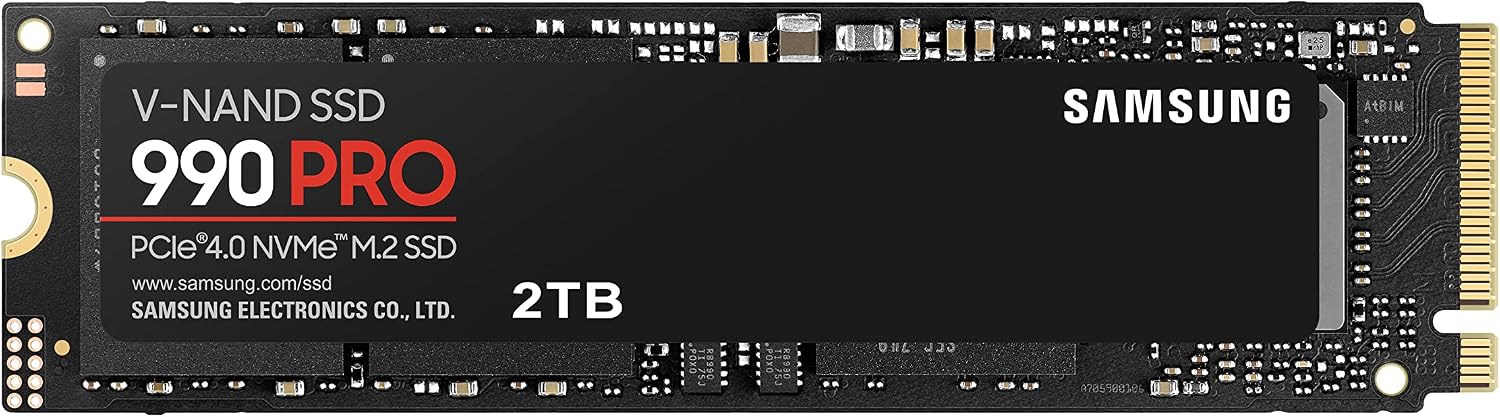 Detalle de Samsung 990 PRO 2TB NVMe SSD (M.2, PCIe 4.0)