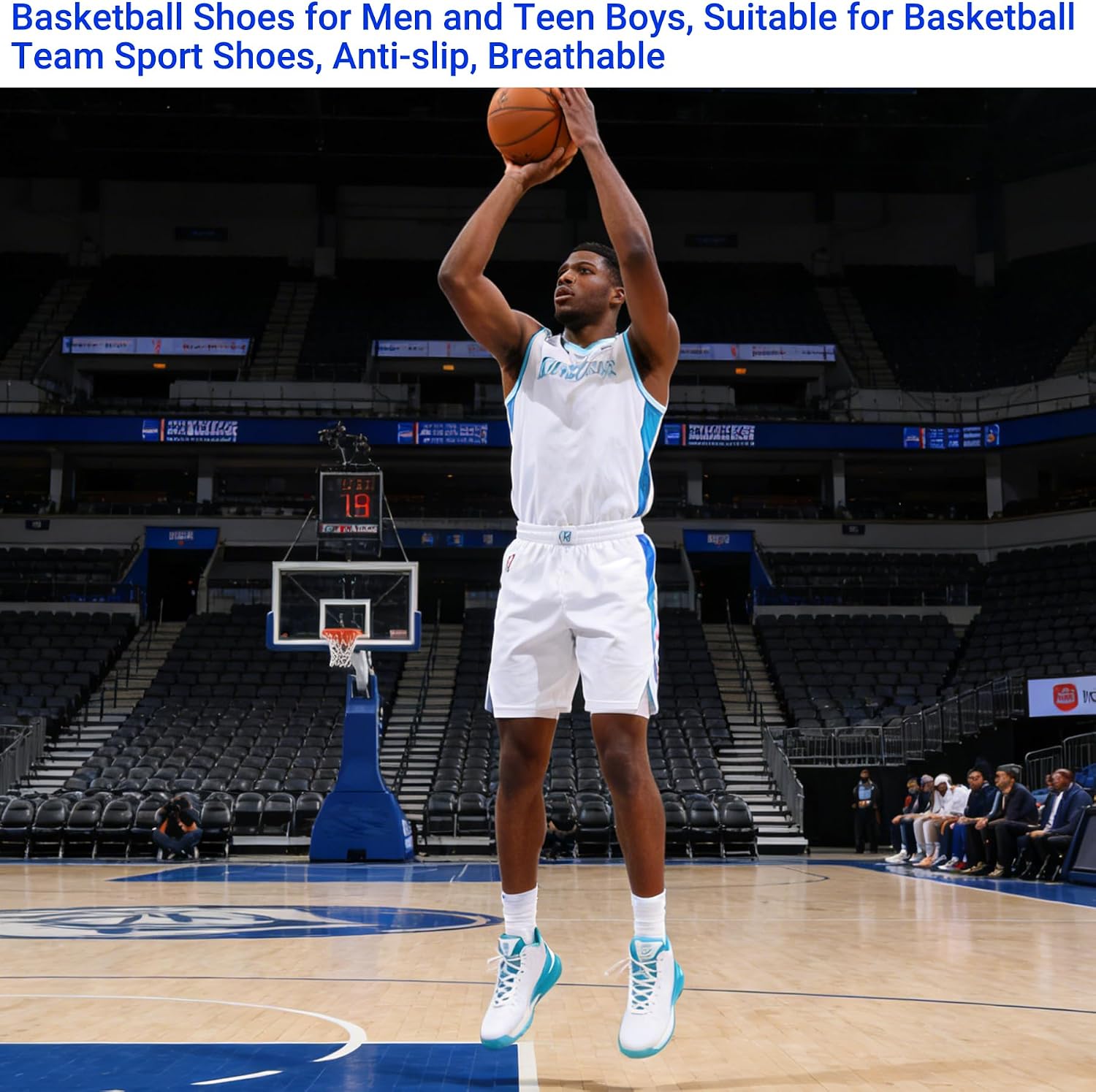 Thumbnail 2 de Beita Basketball Shoes, Synthetic Leather