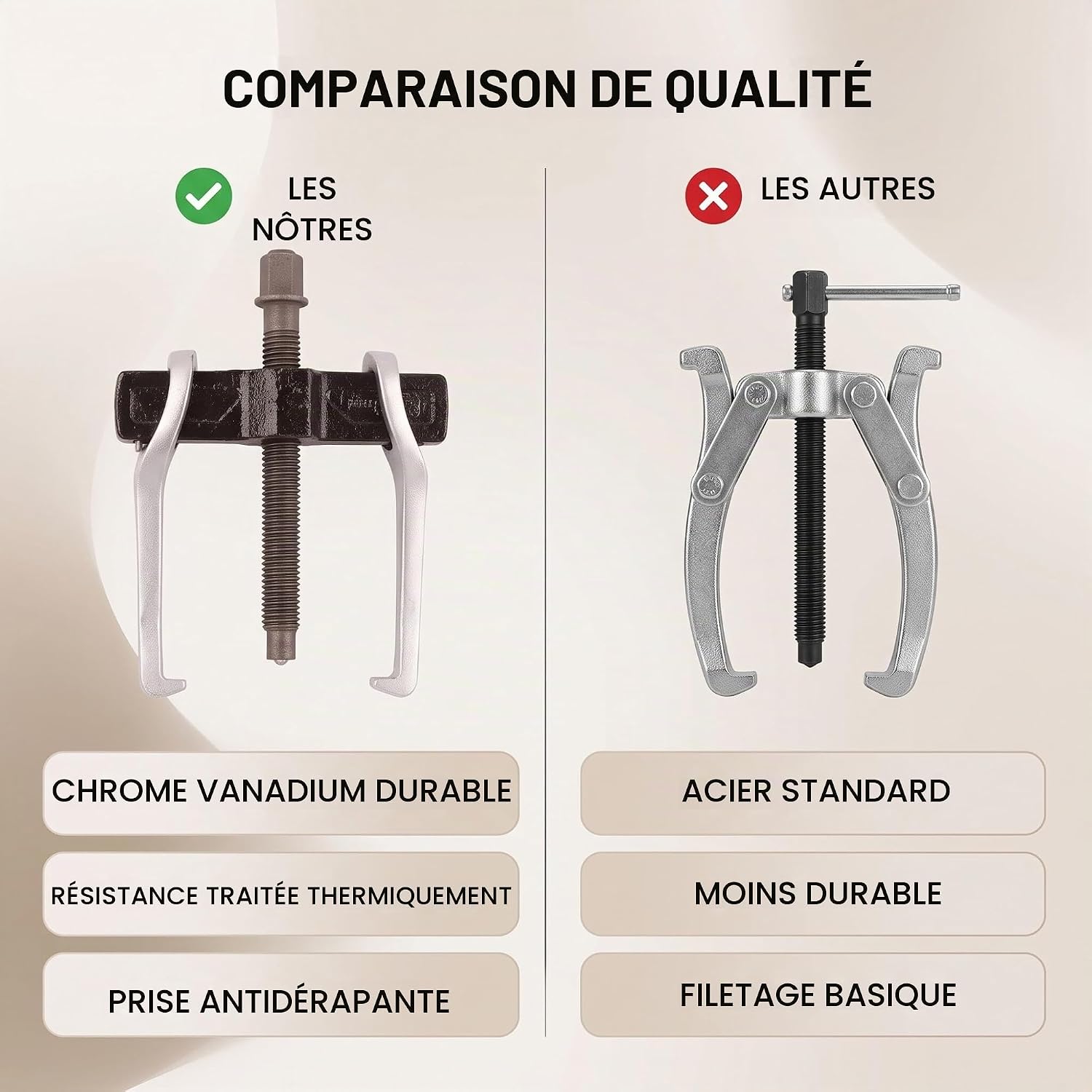Thumbnail 6 de Yosoo Health Gearx4h0am63y5-11 trekker met 2 klauwen, 4 inch