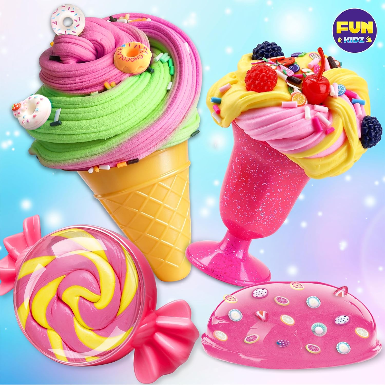 Thumbnail 4 de FunKidz Butter Slime Kit Ages 8-12