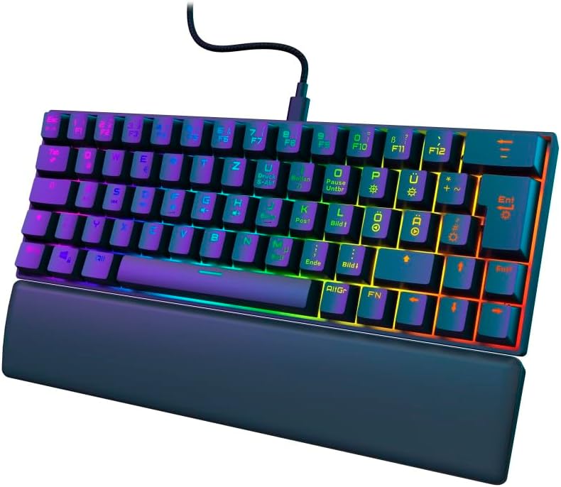 Thumbnail 3 de uRage Exodus 760 Mechanical Mini – Kompakte QWERTZ-Gaming-Tastatur mit Outemu Red Switches