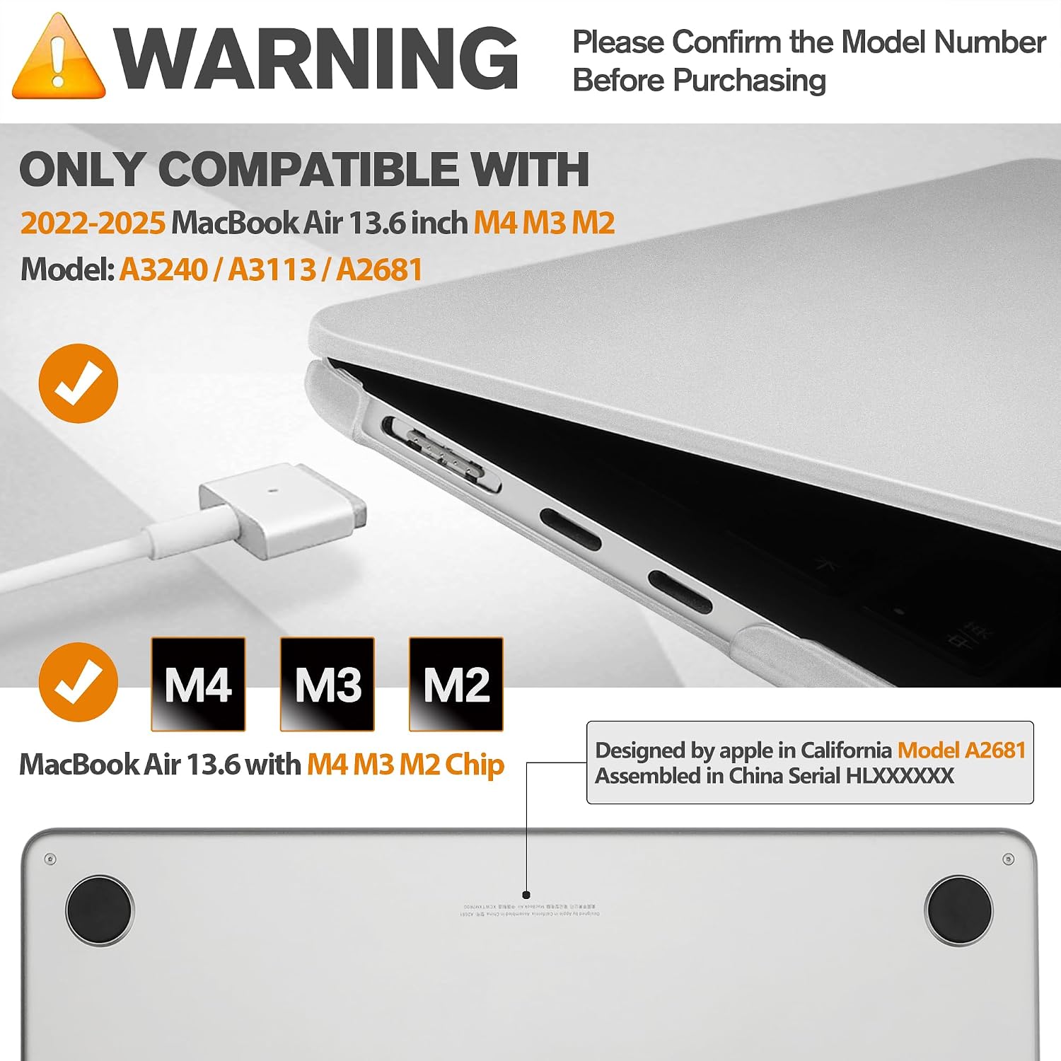 Detalle 2 de Coque MacBook Air 13,6 ZYB