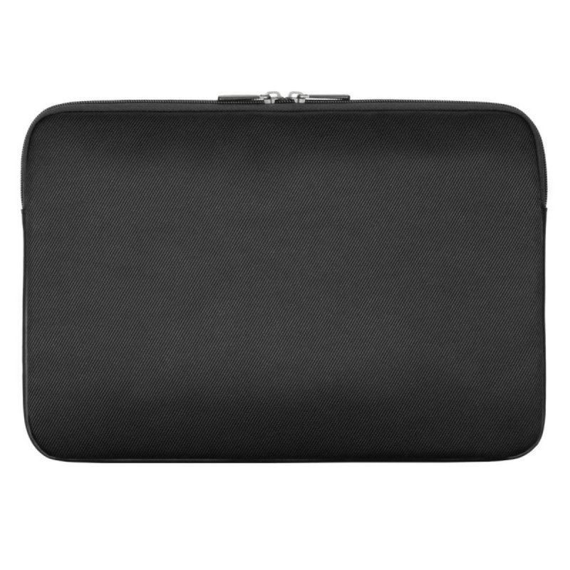 Detalle de Funda Targus TBS953GL 14" Nylon Negro: protección resistente con bolsillo frontal para accesorios