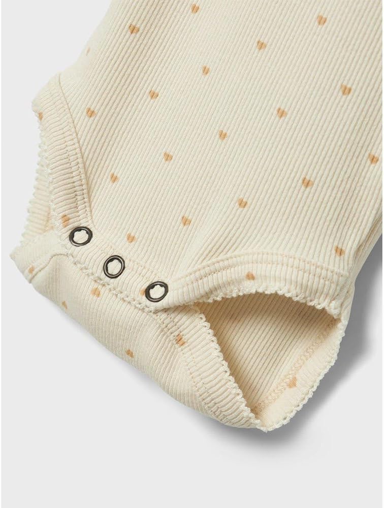 Detalle de NAME IT Baby Mädchen Langarm Slim Body – Nbfgago Ls Slim Body Lil…