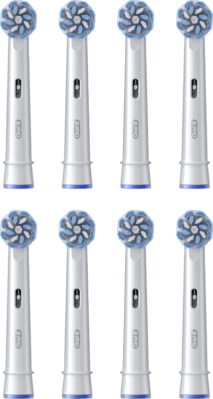 Detalle de Oral‑B Pro Sensitive Clean Weiß (8 Stück) 🦷