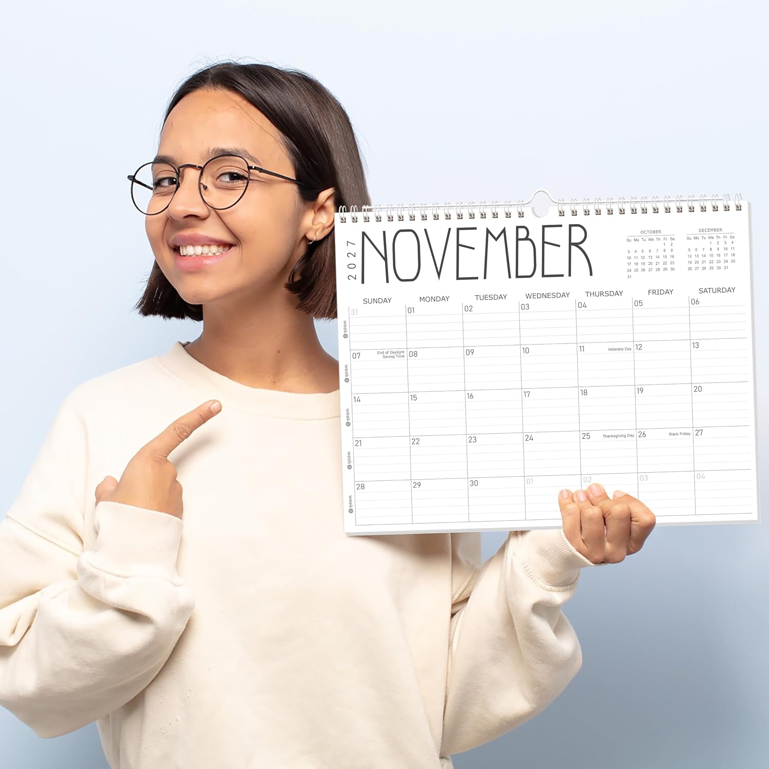 Thumbnail 6 de GuassLee Wall Calendar, 14" x 11
