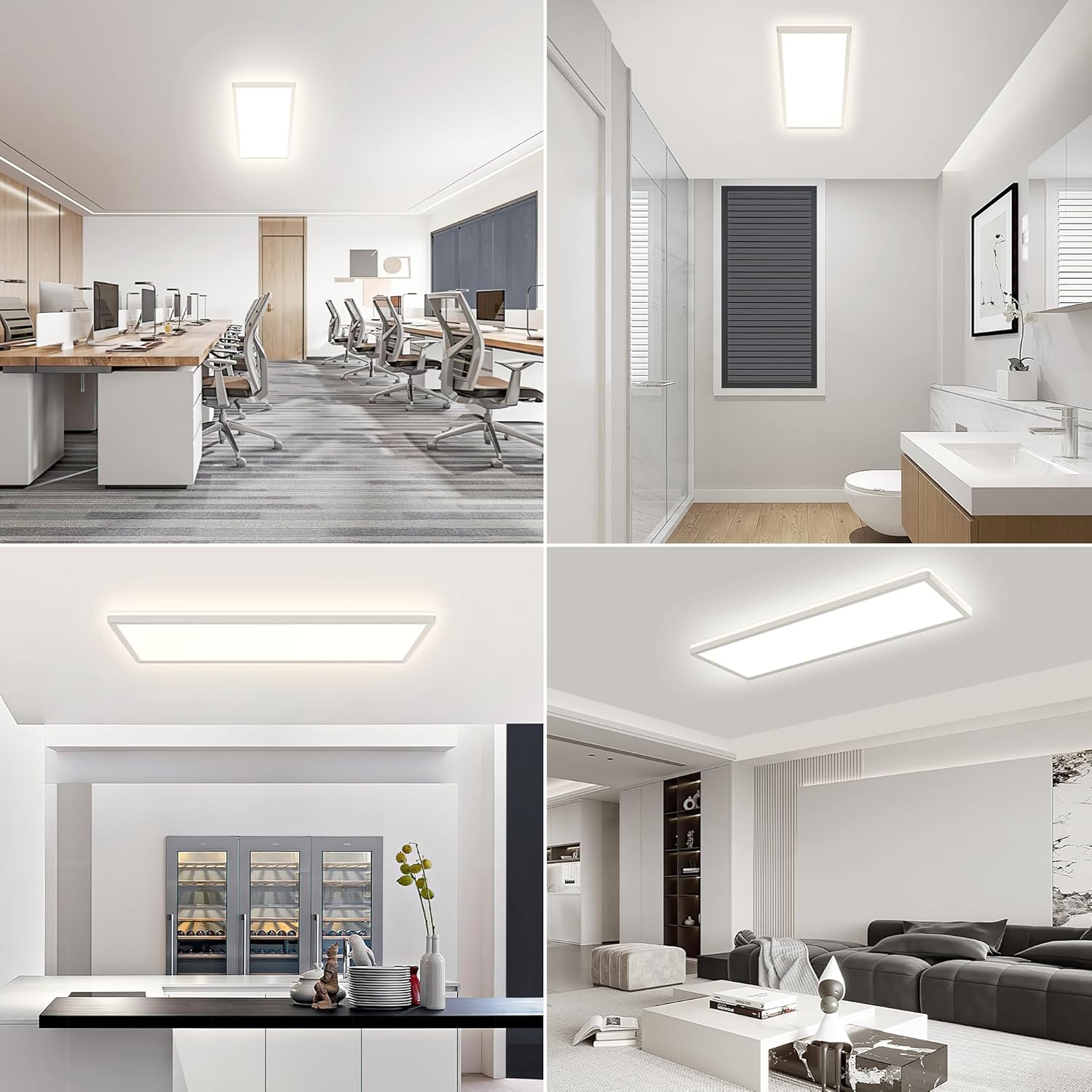 Thumbnail 6 de LED Deckenleuchte 24 W Panel 580x200 mm