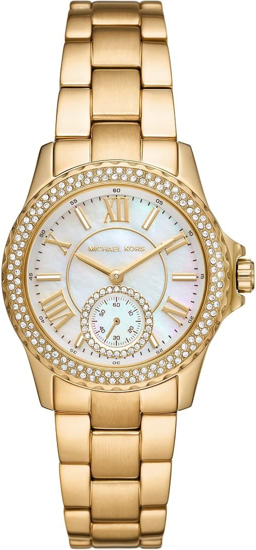 Thumbnail 6 de Michael Kors Montre Everest pour Femme – Chronographe Quartz, boîtier 42 mm et bracelet Acétate tortue