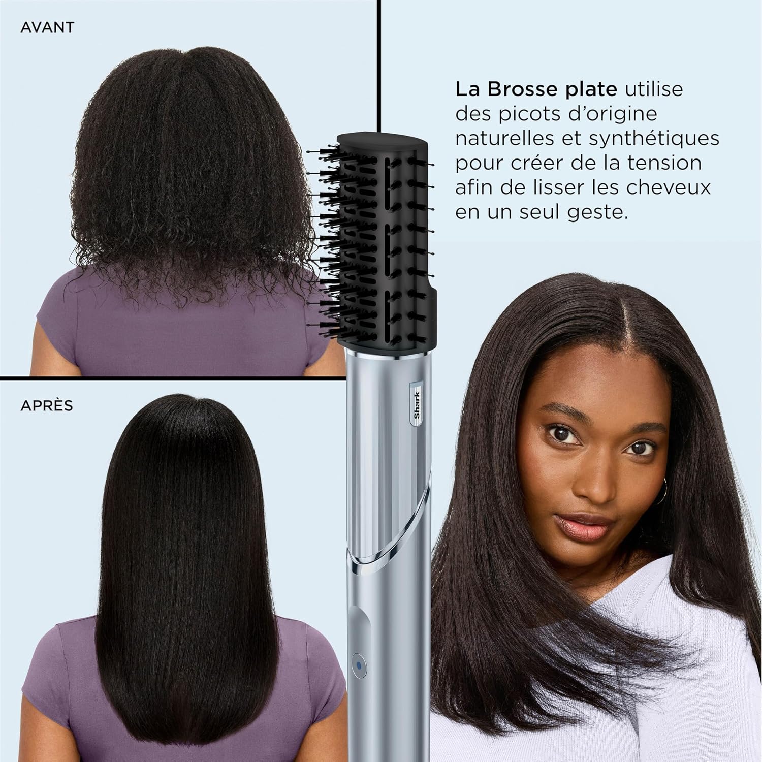 Thumbnail 6 de Shark FlexStyle Édition Limitée Bleu Glacial 6-en-1 (HD476WHEU) : styler et sèche-cheveux avec accessoires
