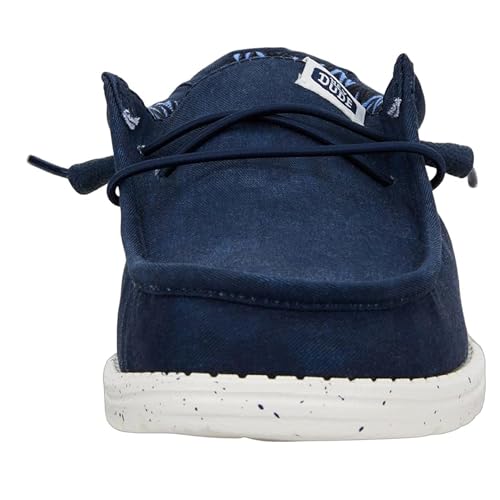 Thumbnail 3 de HEYDUDE Wally Canvas Uomo Slip-On Navy 43: mocassino versatile e comodo