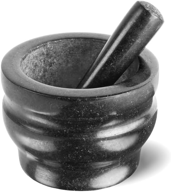 Thumbnail 6 de Cole & Mason H122126 Clavering Mortier et Pilon, 20 cm – Granite robuste pour épices et sauces