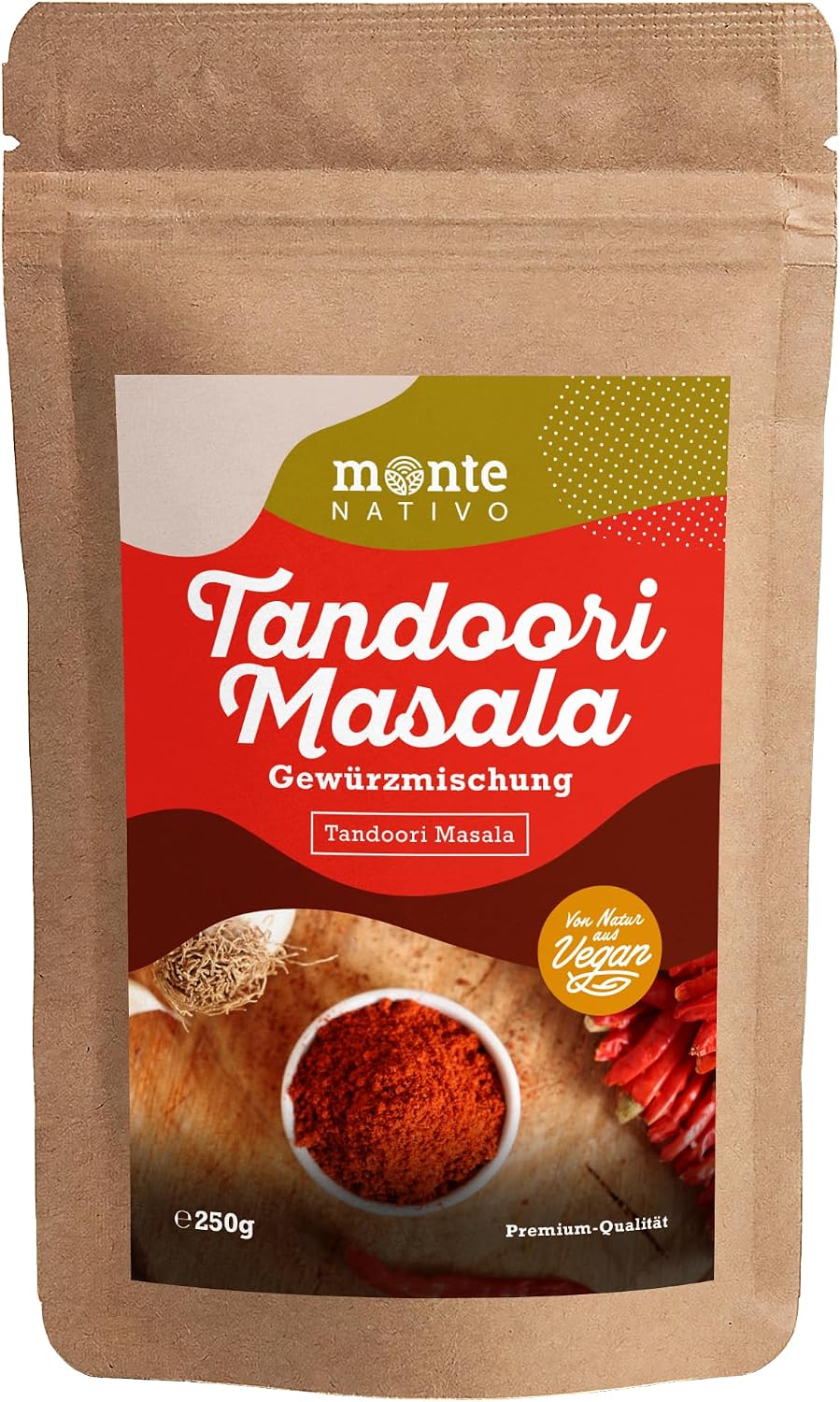 Thumbnail 6 de Garam Masala Monte Nativo (500g) – Spezie indiane autentiche per curry, carni e verdure