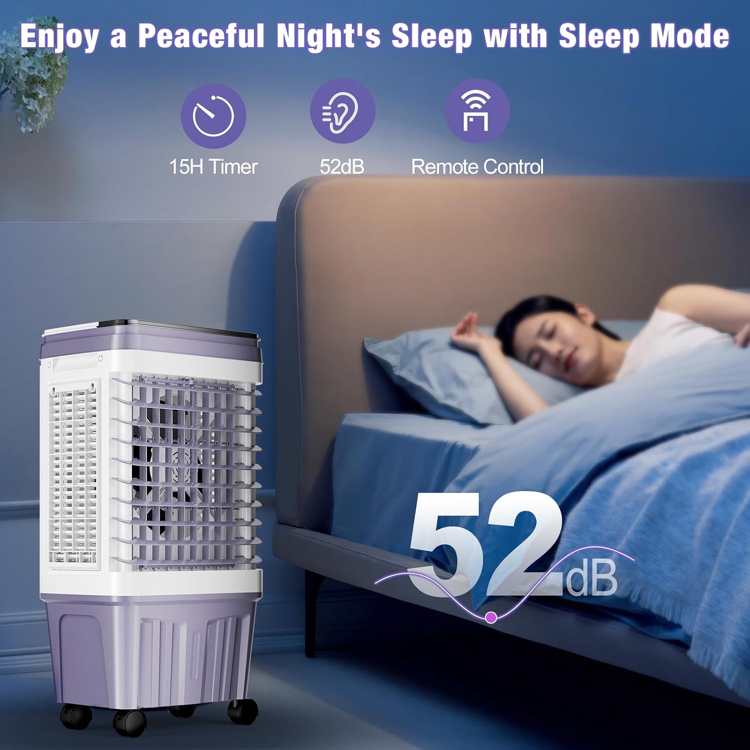 Thumbnail 5 de Portable Air Conditioners: 3000 CFM Swamp Cooler with 6.87 Gallon Tank