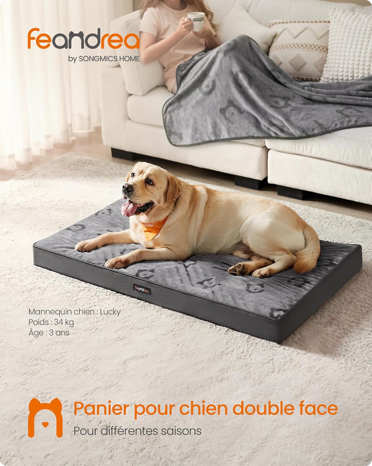 Detalle 2 de Feandrea PGW244G01 Panier XXL 120×74 cm