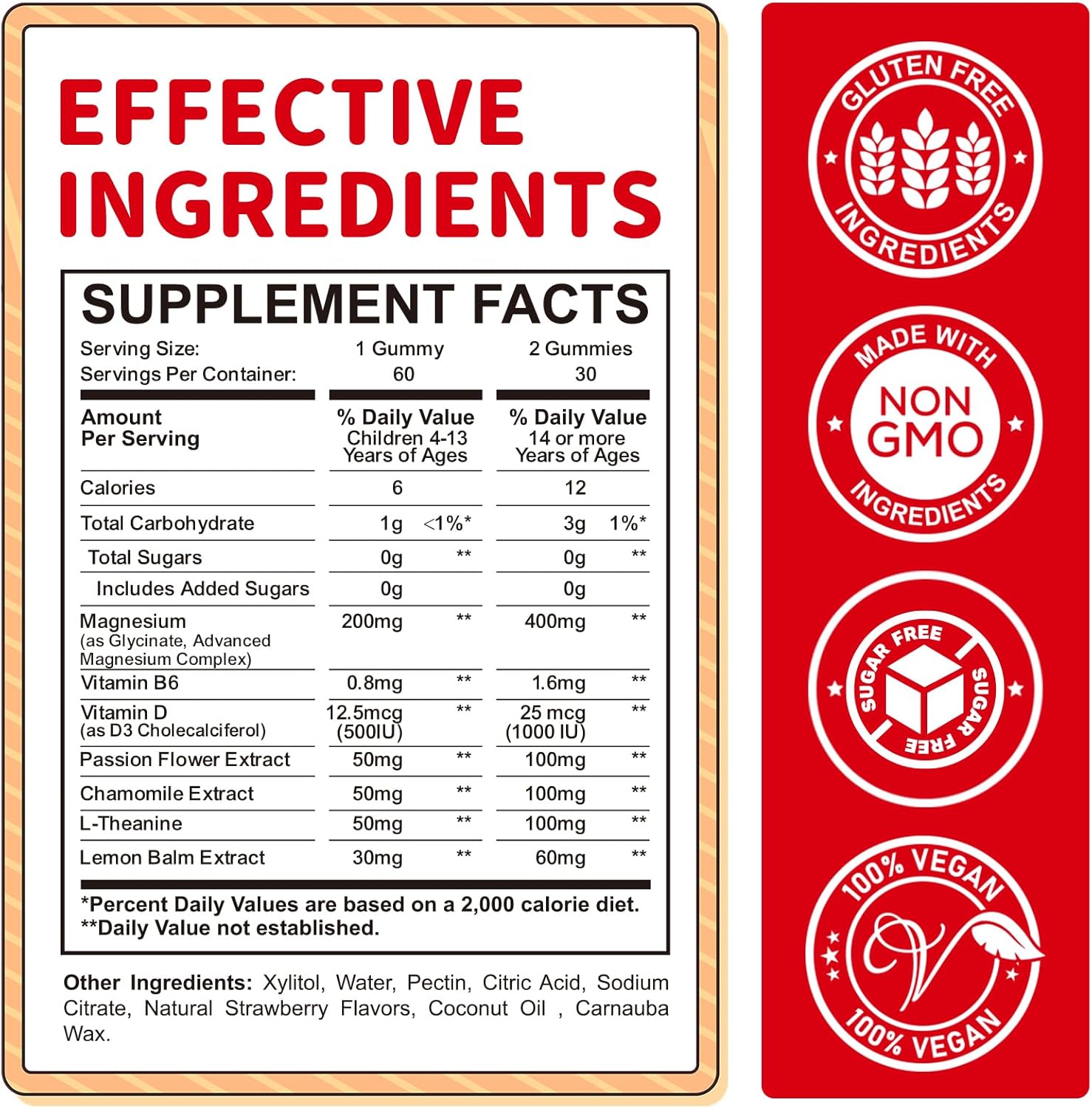 Detalle de ReviNutra Magnesium Gummies, Sugar-Free