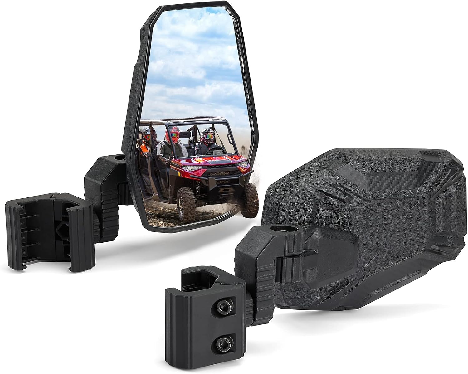 Detalle de KEMIMOTO UTV Side Mirrors with ABS Housing