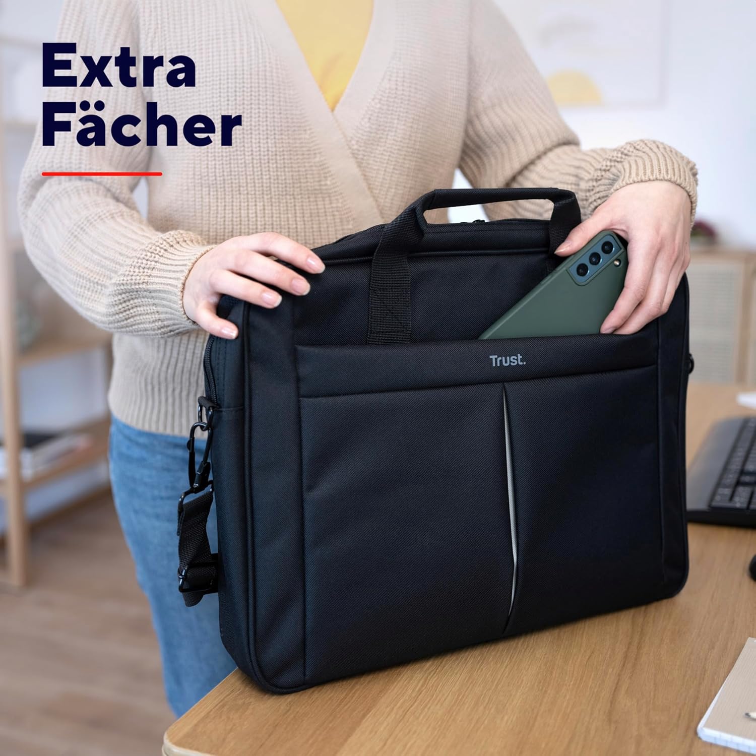 Thumbnail 5 de Trust Primo Laptoptasche 16 Zoll