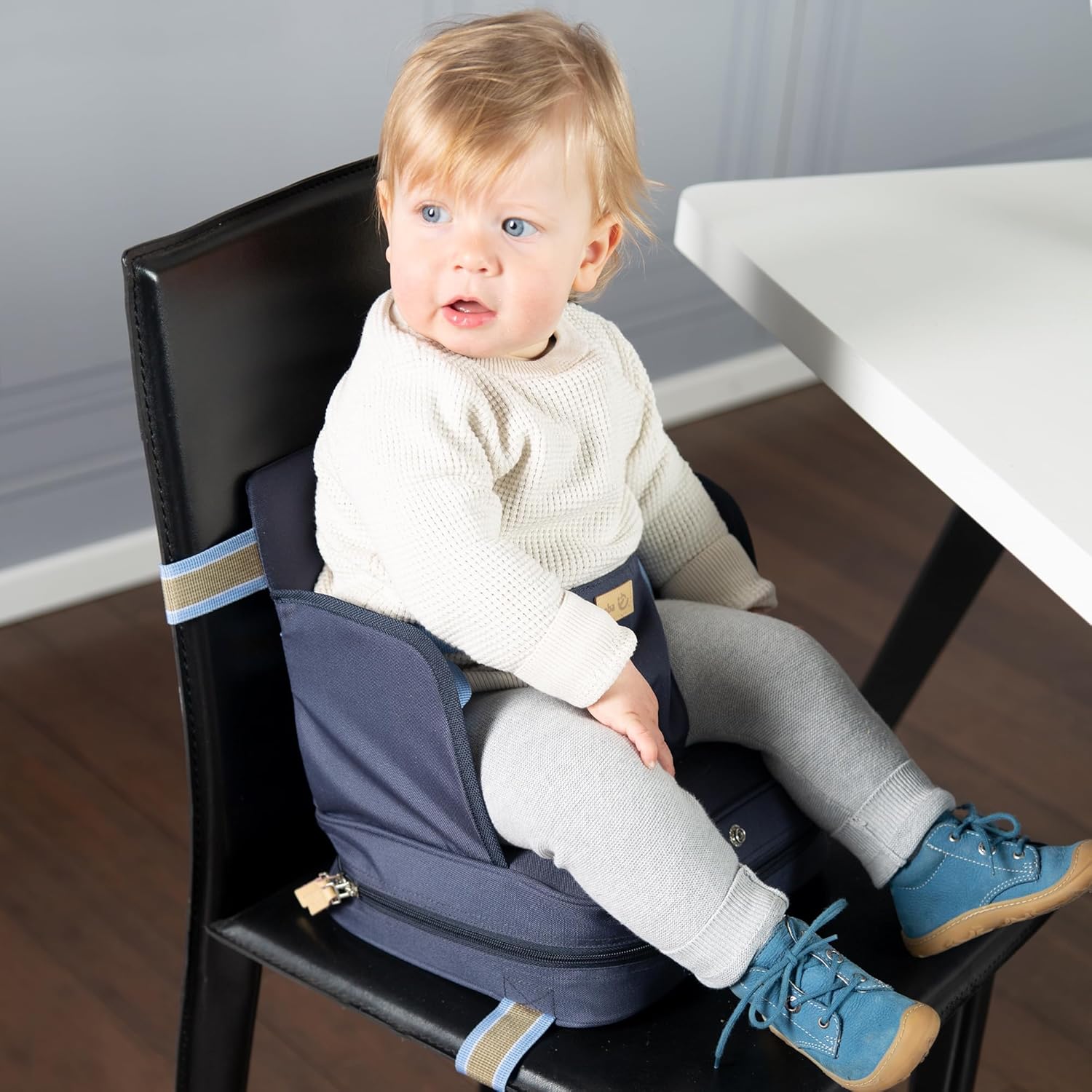 Thumbnail 2 de Roba Seggiolino Gonfiabile per Bambini Booster Seat Blu Scuro: leggero, trasportabile e compatibile con tutte le sedie standard