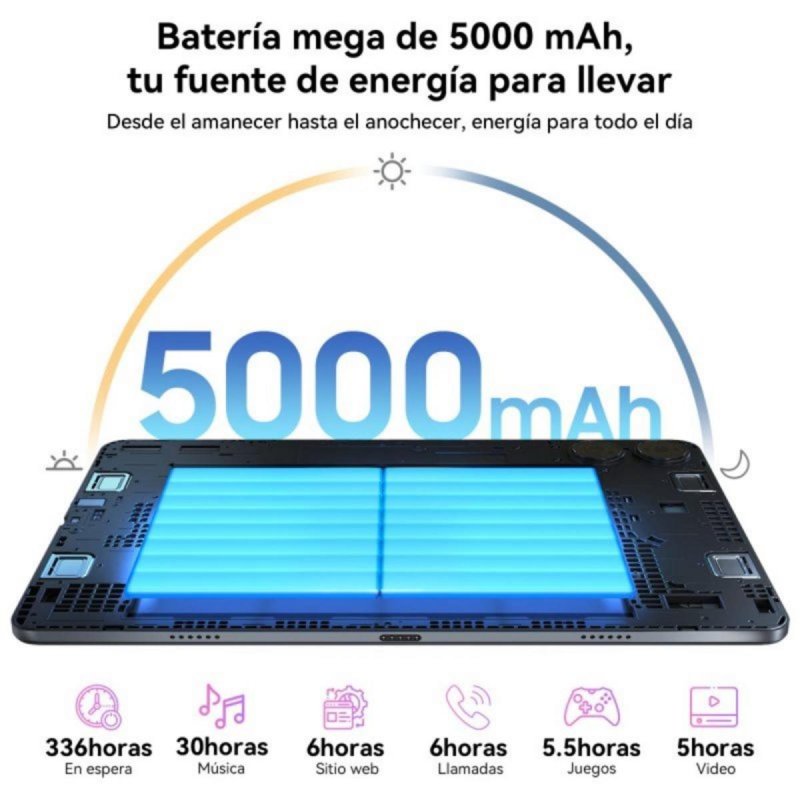 Thumbnail 2 de BestTab T20 10,1" 256 GB WiFi Android 15 con teclado Gris