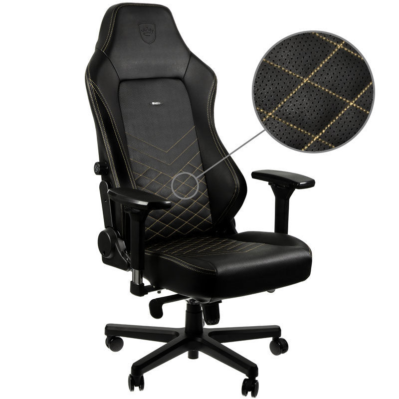 Thumbnail 3 de Noblechairs Hero 150 kg Silla Gaming Negra/Oro