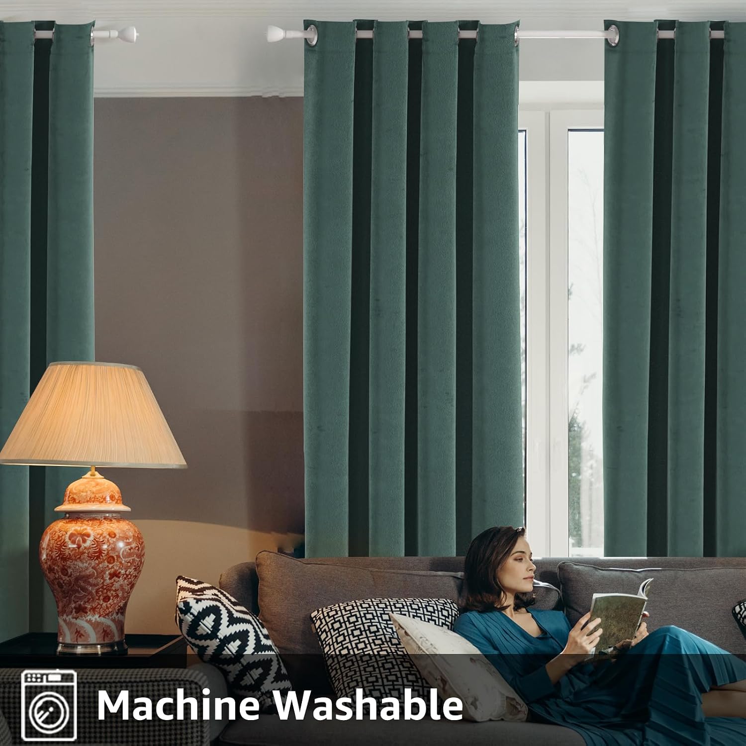 Thumbnail 5 de Ystyle Rideau Velours Thermiques 140×300cm