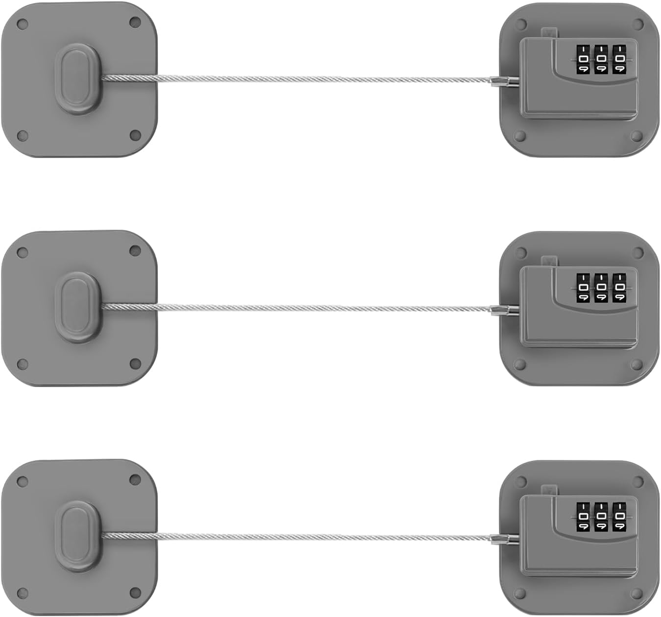 Thumbnail 6 de Refrigerator Combination Lock, 2-Pack