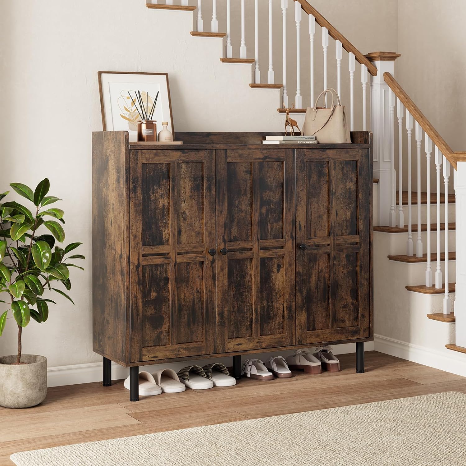 Detalle 2 de ComfyCorner Shoe Cabinet with 3 Doors
