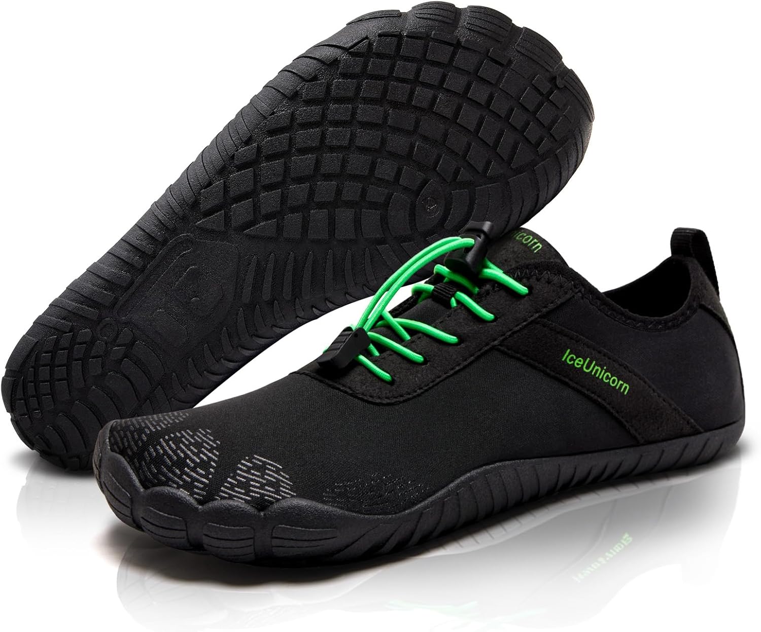 Detalle de IceUnicorn Barfuß Schuhe Damen & Herren – atmungsaktiv, wasserableitend und barfußnahes Walking