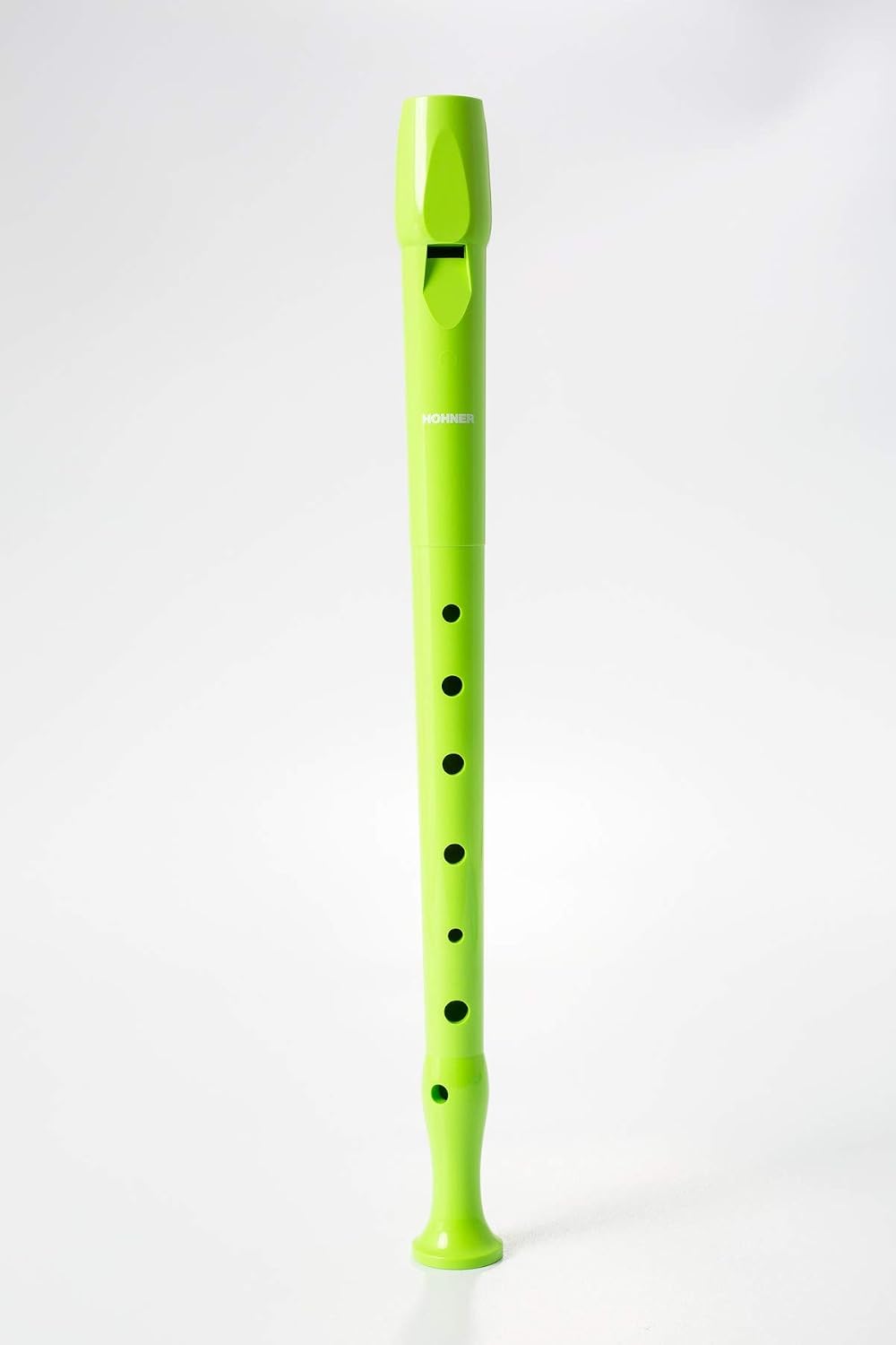 Thumbnail 3 de Hohner 9508 Rosa: Flauta plástica de digitación alemana 1 pieza con funda verde y transparente
