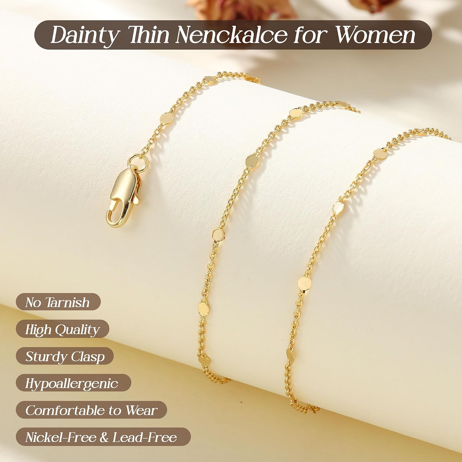 Thumbnail 5 de JeweBella Kette Gold 40 cm Choker