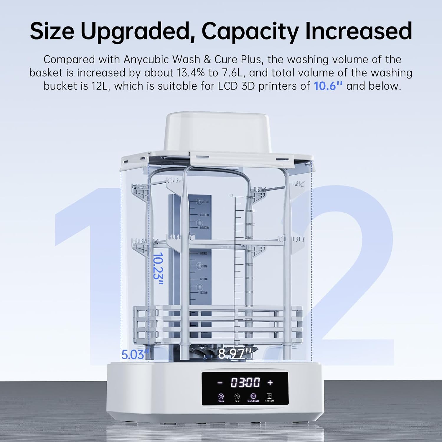 Detalle 2 de ANYCUBIC Wash and Cure Station 3.0 Plus