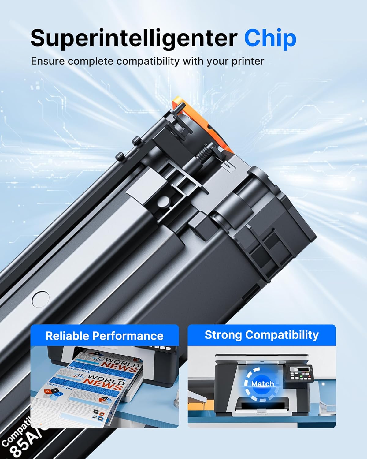 Thumbnail 4 de GPC Image 85A Toner for HP 85A CE285A Black 2-Pack 📦