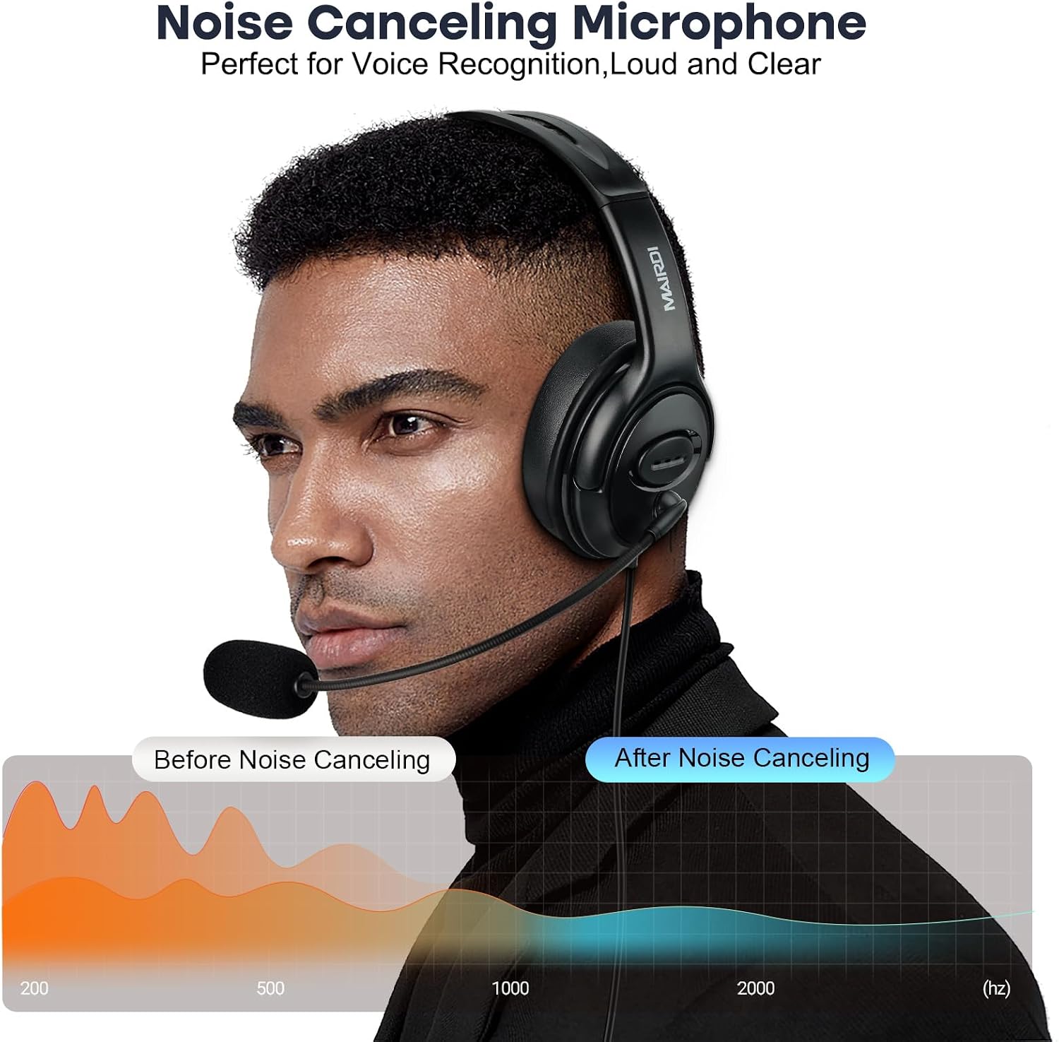 Thumbnail 2 de USB Headset with Noise Cancelling Mic 2-year warranty
