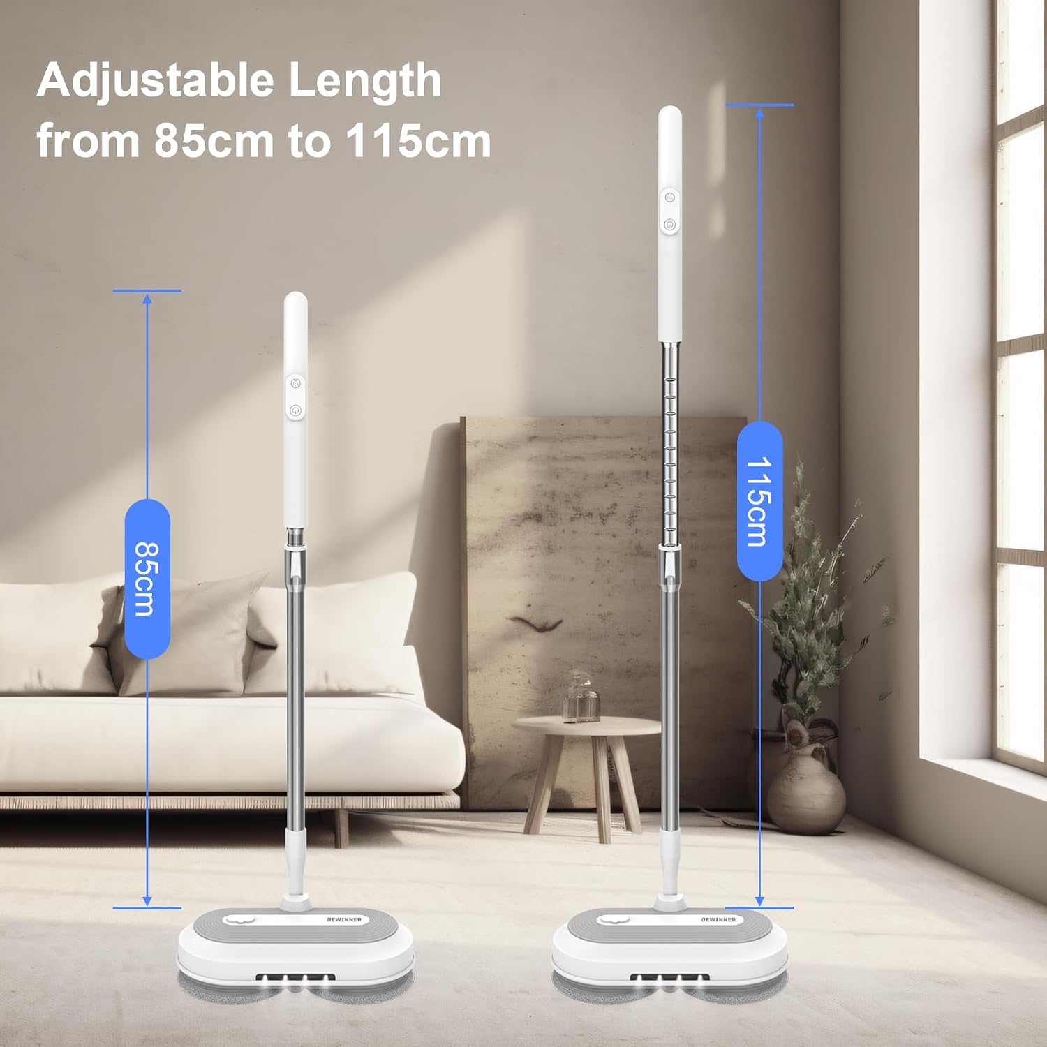 Thumbnail 6 de DEWINNER Cordless Electric Mop