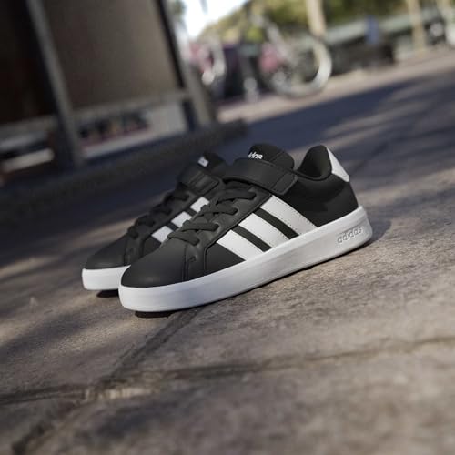 Thumbnail 4 de adidas Mixte Enfant Grand Court 3.0 – Chaussures enfant Core Black/FTWR White, 34 EU