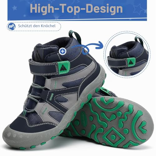 Thumbnail 6 de Mishansha Wanderschuhe Jungen rutschfest Marine Gr.37 – Allround-Treter für Outdoor-Abenteuer