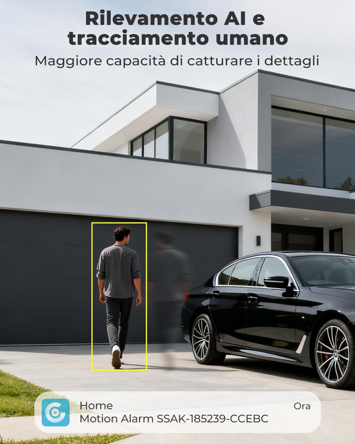 Detalle de GENBOLT 2K AOV Solare: Telecamera PTZ esterna senza fili con registrazione 24/7 e rilevamento AI