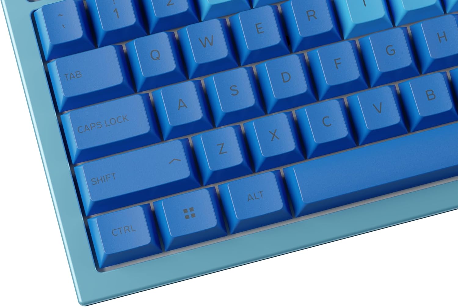 Detalle 2 de Glorious Gaming 115 keycaps GPBT PBT, perfil Cherry, sonido premium 🌊