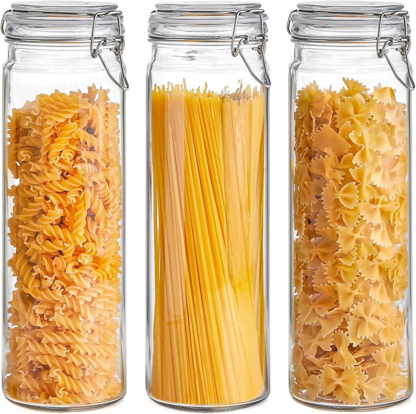 Detalle de ComSaf Airtight Glass Jars 0.5 Gallon ๐ถ