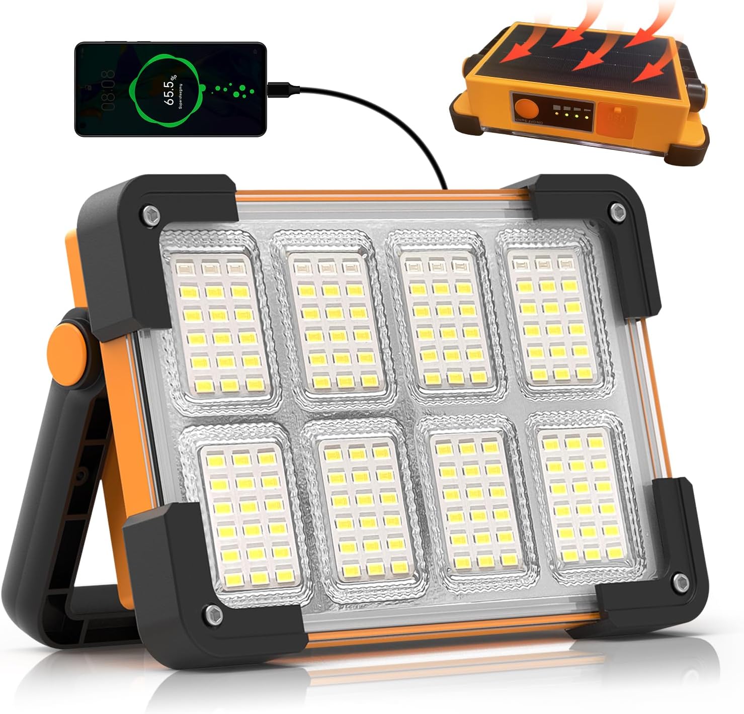 Detalle de LED Rechargeable Work Light 4-mode 🔦