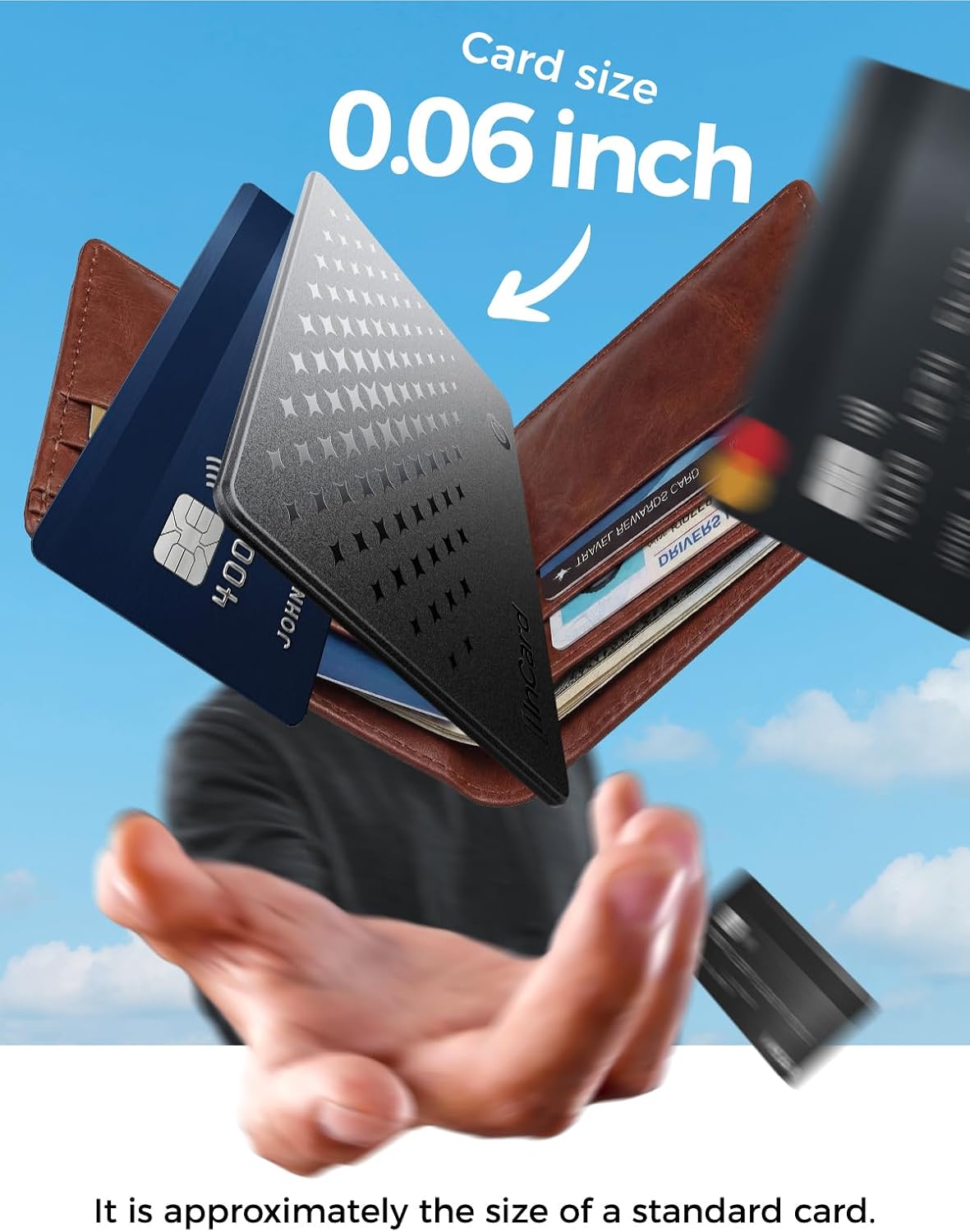 Detalle de Wallet Tracker Card 0.06in Slim Tracking Card