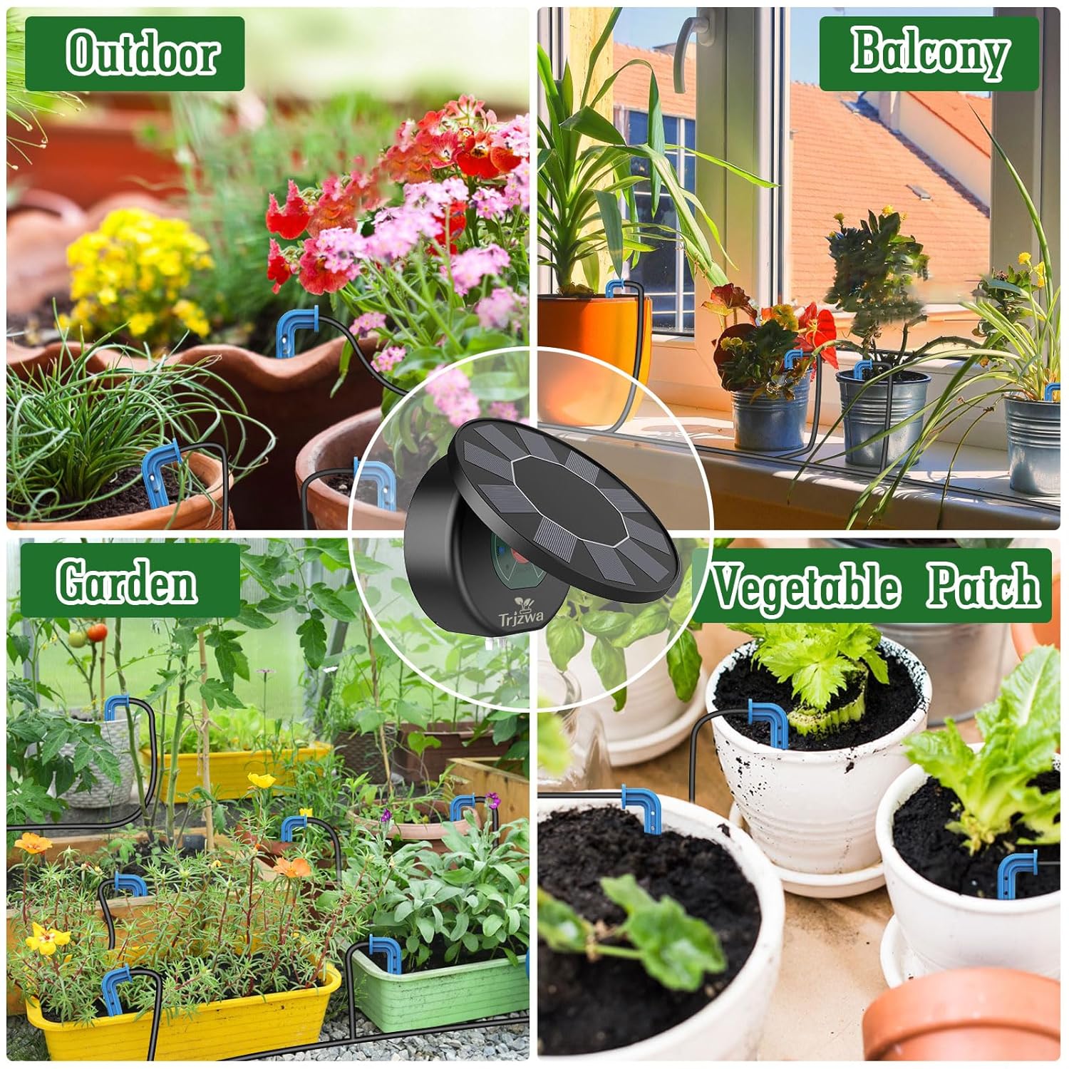 Thumbnail 6 de TRJZWA Kit Irrigazione Automatica Solare